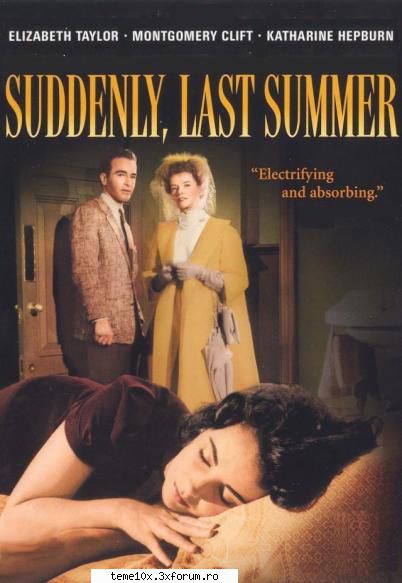 Suddenly, Last Summer (1959) - ==> DOWNLOAD Drama | Mystery | Thriller Suddenly - Filme vechi